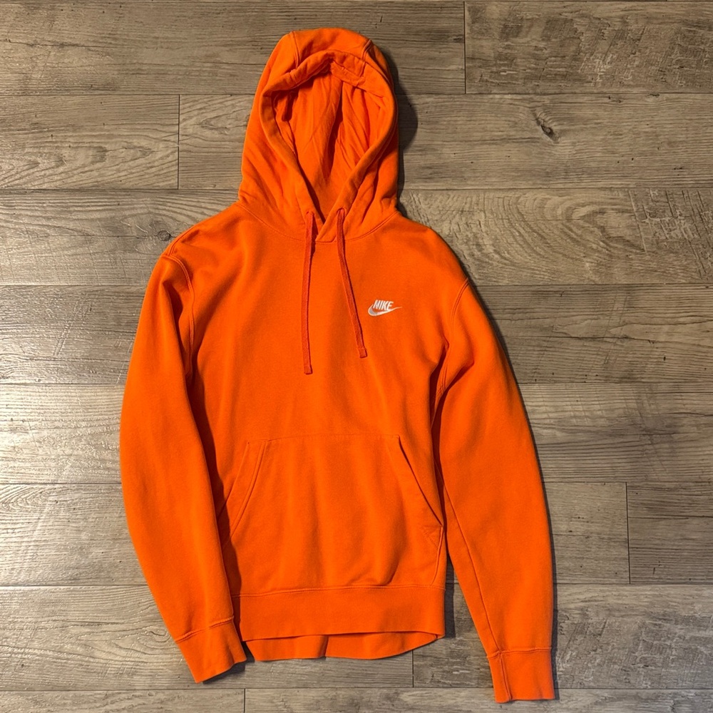 Nike Bright Orange Men's Pullover Hoodie